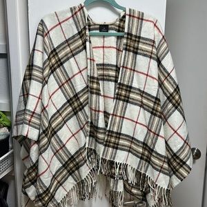 Plaid wrap